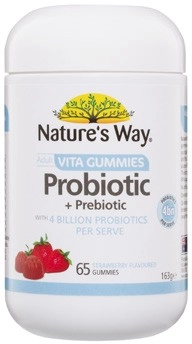 Nature's Way Adult Vita Gummies Probiotic + Prebiotic 65 Pack