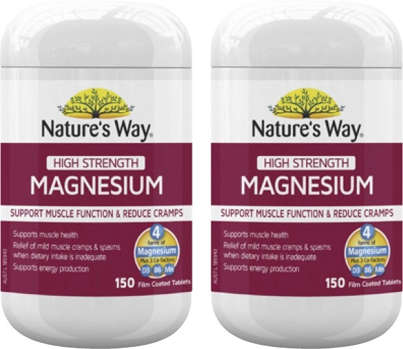 Nature's Way High Strength Magnesium Tablets 150 Pack^