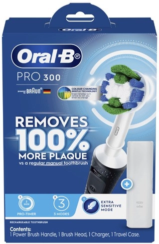 Oral B Pro 300 Electric Toothbrush 1 Pack