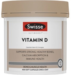 Swisse Ultiboost Vitamin D Capsules 400 Pack