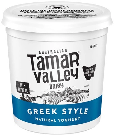 Tamar Valley Dairy Greek Style Yoghurt 1kg