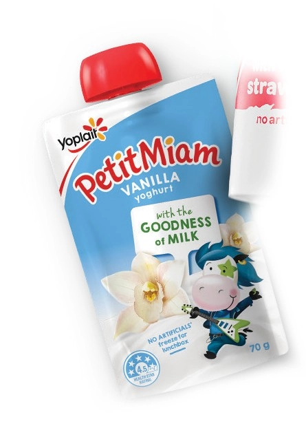 Yoplait Petit Miam Yoghurt Pouch 70g