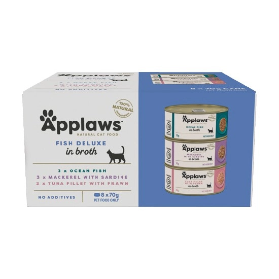 Applaws Wet Cat Food Tins Pk 8 x 70g