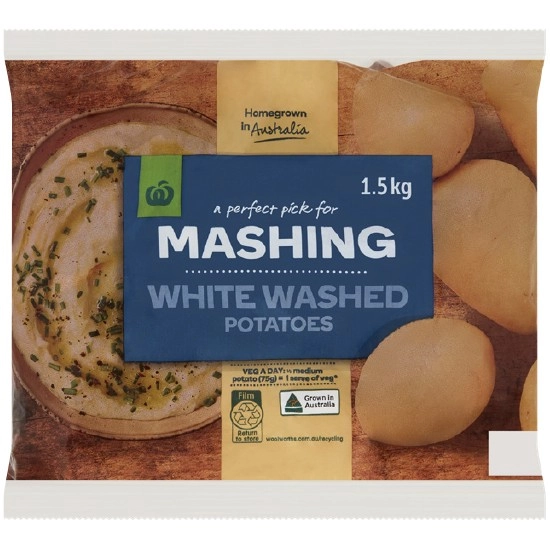 Australian Mashing Potatoes 1.5 kg Pack