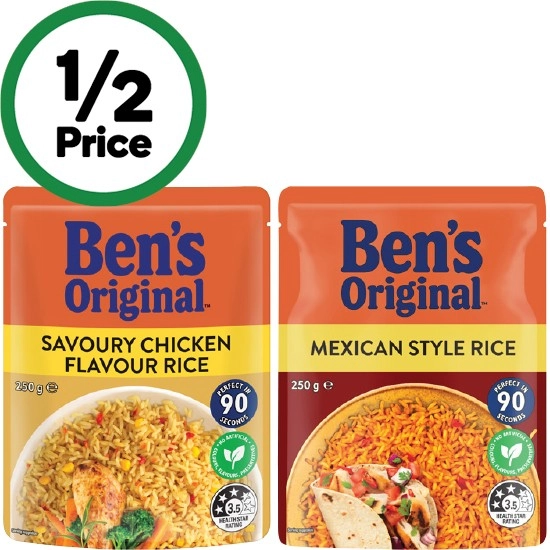 Ben’s Original Microwave Rice 250g