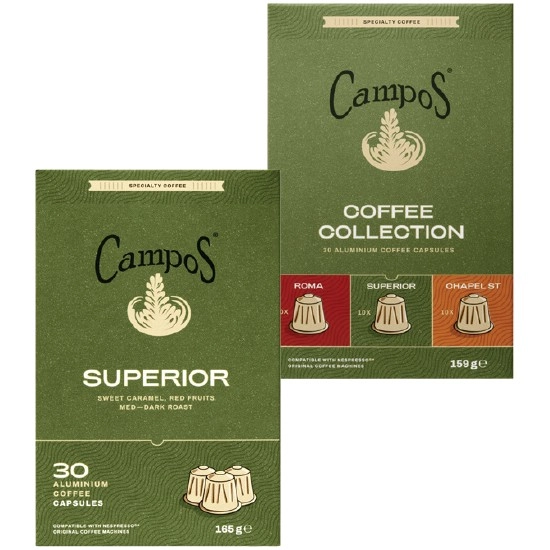 Campos Coffee Capsules Pk 30