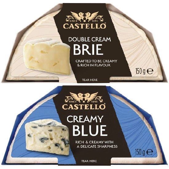 Castello Cheese Varieties 150g – From the Deli – Excludes Truffle