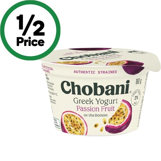 Chobani Greek Yoghurt Pot 160g – From the Fridge