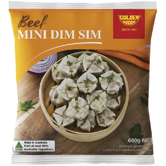 Golden Wok Mini Dim Sims 660g – From the Freezer