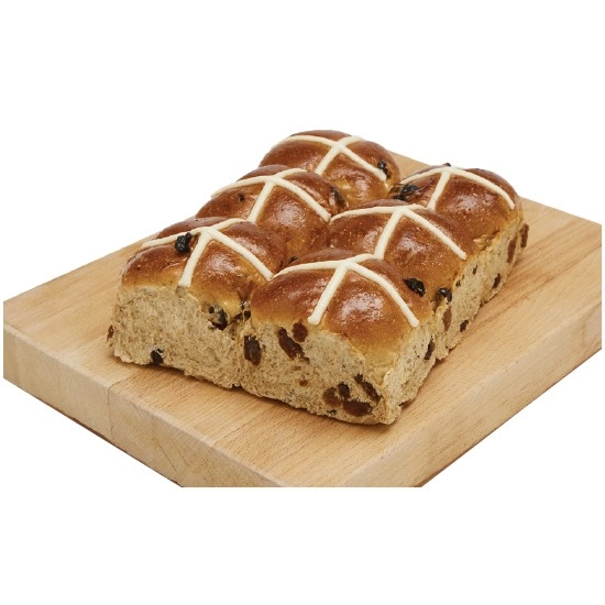 Hot Cross Bun Varieties Pk 6-9# – Excluding Brioche Hot Cross Bun Varieties