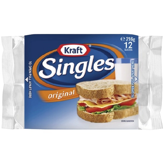 Kraft Singles 216g