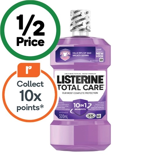 Listerine Total Care Mouthwash 500ml