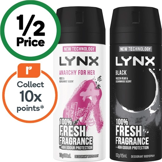 Lynx Deodorant Body Spray 165ml