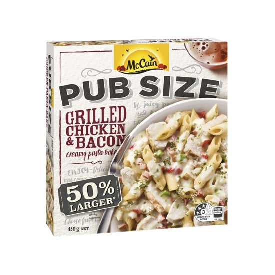 McCain White Box Pub Size Meals 480-500g