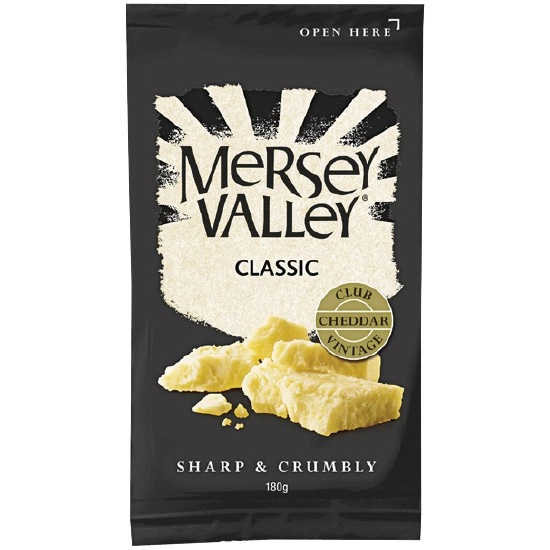 Mersey Valley Cheddar Cheese Varieties 180g – From the Deli