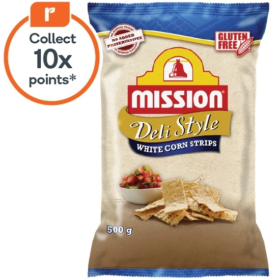 Mission Deli Style Corn Chips 500g