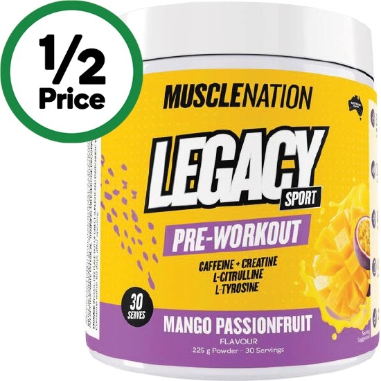 Muscle Nation Legacy Pre-Workout 225g~