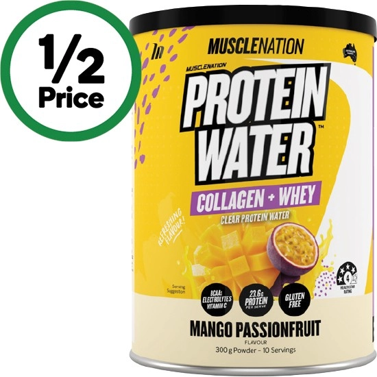 Muscle Nation Protein Water Powder 300g~