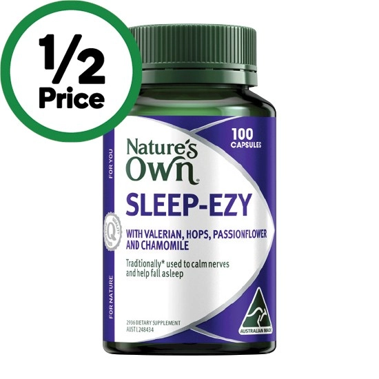 Nature’s Own Sleep-Ezy Capsules Pk 100~