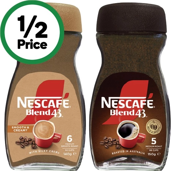 Nescafe Blend 43 Coffee 140-150g