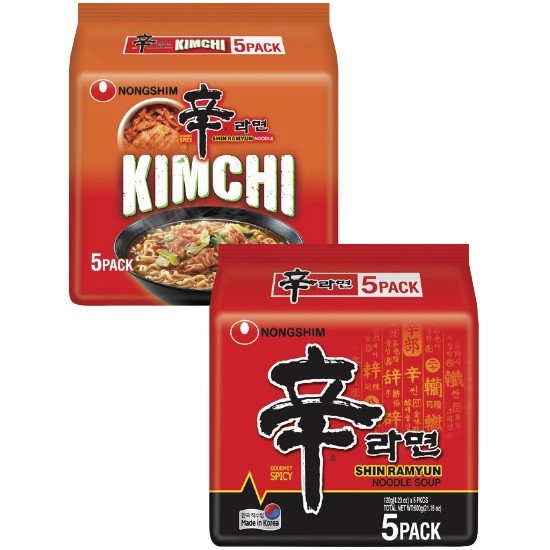 Nongshim Core Noodles 460-600g Pk 4/5