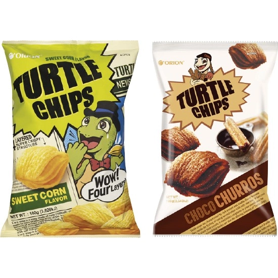 Orion Turtle Chips 160g