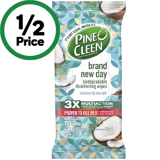 Pine O Cleen Brand New Day Disinfecting Wipes Pk 110