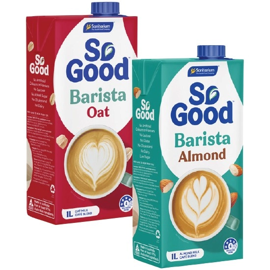 So Good Barista Oat or Almond Milk 1 Litre