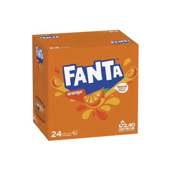 Sprite or Fanta 24 x 375ml