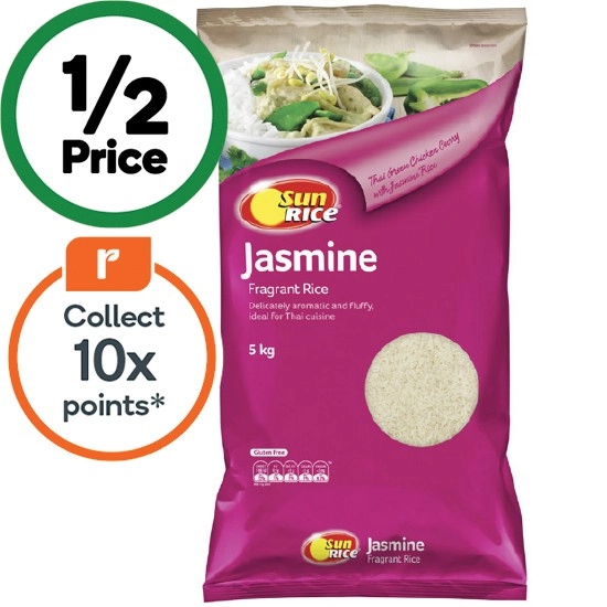 SunRice Jasmine Rice 5 kg