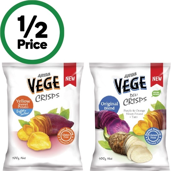 Vege Deli Crisps 100g – From the Health Food Aisle