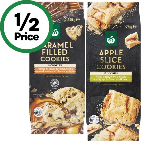 Woolworths Indulgent Cookies 175-225g