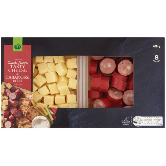 Woolworths Tasty Cheese & Cabanossi Bites 400g – From the Deli