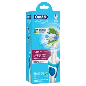 Oral-B Vitality Plus Floss Action Electric Toothbrush 1 Each