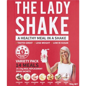 THE MAN SHAKE THE LADY SHAKE Variety Pack 14 Sachets