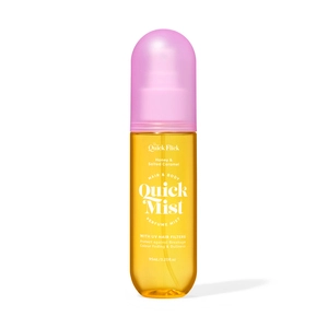 The Quick Flick Quick Mist 3 in 1 Hair & Body Perfume Mist with UV Hair Filters Honey & Salted Caramel 95mL