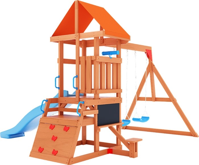 Backyard Blitz Delux Wooden Playcentre