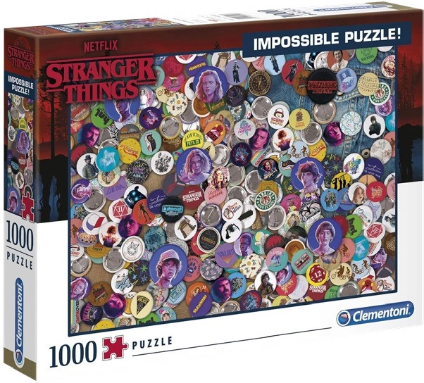 Clementoni Stranger Things 1000 Piece Impossible Puzzle