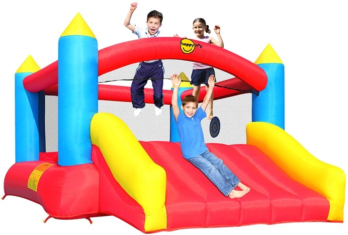 Happy Hop Castle Bouncer with Slide