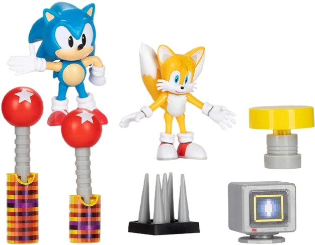 Sonic Sonic The Hedgehog - 2.5" Diorama Set