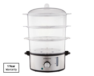 3-Tier Electric Food Steamer