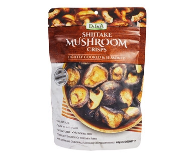 DJ&A Shiitake Mushroom Crisps Original 65g