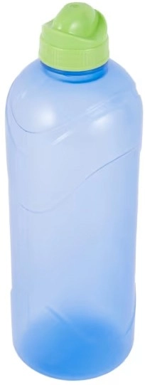 1L Blue Twist Top Drink Bottle