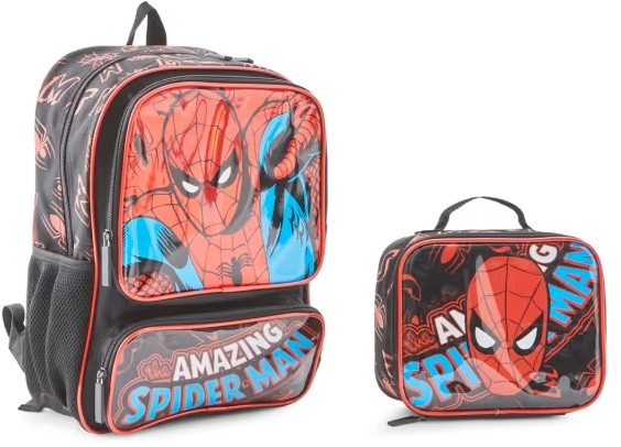 2 Piece Spider-Man Backpack Set