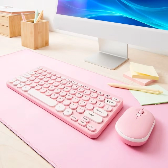 3-in-1 Keyboard Set - Pink