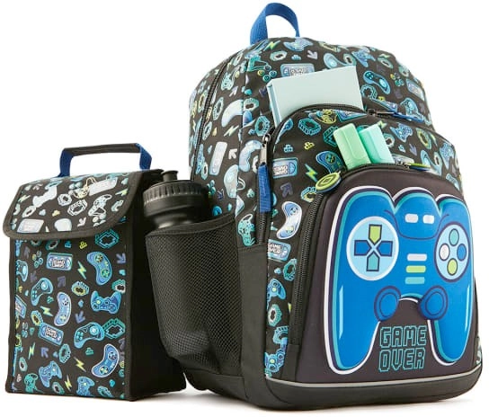 3 Piece Gamer Backpack Set