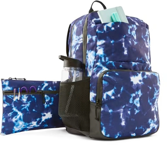 3 Piece Tie Dye Backpack Set