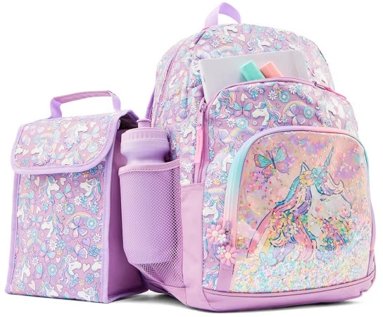 3 Piece Unicorn Backpack Set