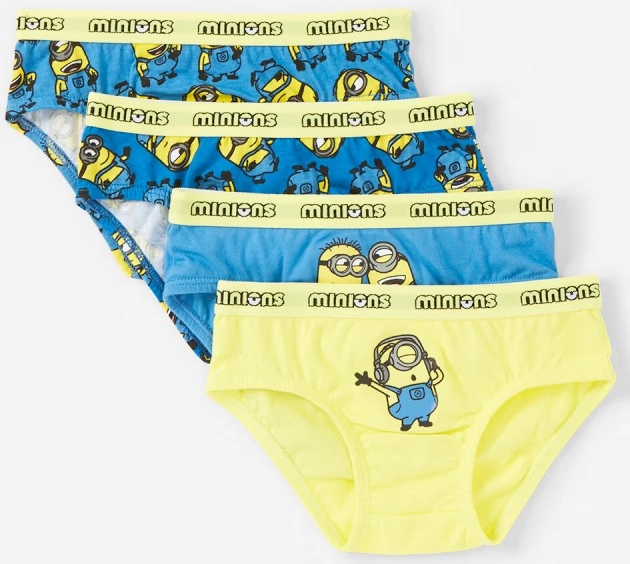 4 Pack Minions License Briefs