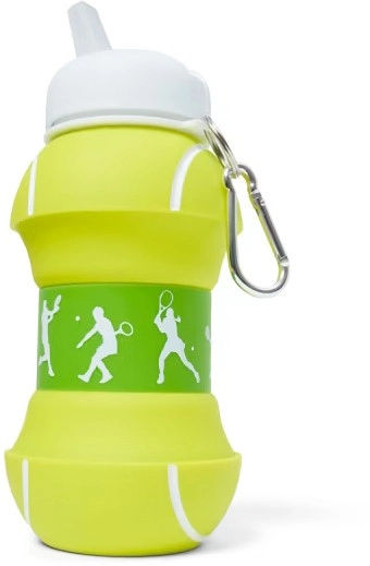 520ml Pop-Up Collapsible Drink Bottle - Tennis